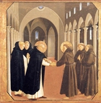 the meeting of st dominic
