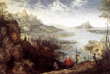landscape with the flight to egypt