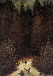 the chasseur in the forest