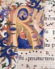 Annunciation in the Initial R