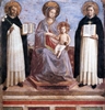 Virgin and Child With St Dominic and St Thomas Aquinas