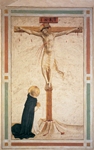 crucifixion with st dominic crucifixion with st dominic