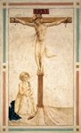 Crucifixion with St Dominic Flagellating Himself Crucifixion with St Dominic Flagellating Himself
