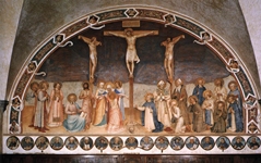 crucifixion and saints crucifixion and saints