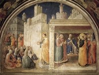 Lunette of the east wall Lunette of the east wall