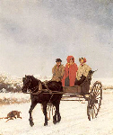 a Snowy Morning - Agasse a Snowy Morning - Agasse
