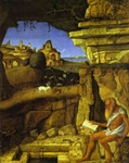 saint jerome reading