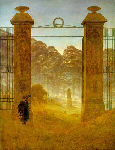 Cemetery at Dusk Cemetery at Dusk
