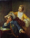 David Garrick with His Wife