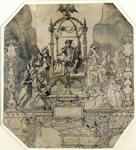Apollo and the Muses on Parnassus