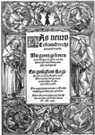 Title-plate with St Peter and St Paul