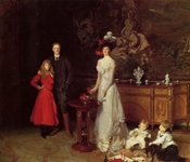 Sir George Sitwell, Lady Ida Sitwell and Family