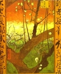 Japonaiserie: Plum tree in Bloom after Hiroshige Japonaiserie: Plum tree in Bloom after Hiroshige