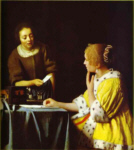 Lady with her Maidservant