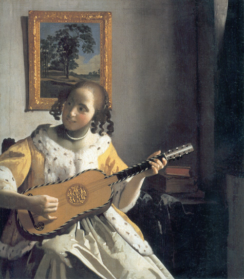 the guitar player