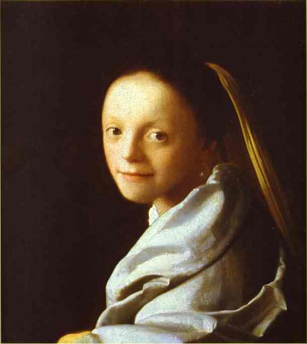 head of a girl