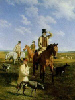 Lord Rivers Coursing with friends at Newmarket