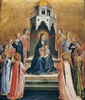 Virgin and Child Enthroned with Twelve Angels Virgin and Child Enthroned with Twelve Angels