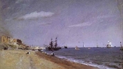 Brighton Beach with Colliers