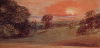 Evening Landscape at East Bergholt Evening Landscape at East Bergholt