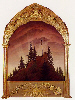 Tetschen Altar cross in the mountains Tetschen Altar