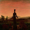 Woman Before the Rising Sun