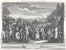 Industry and Idleness,  Plate 11; The Idle 'Prentice Executed at Tyburn