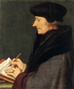 Portrait of Erasmus of Rotterdam Writing Portrait of Erasmus of Rotterdam Writing