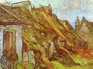 Cottages at Chaponval. Auvers-sur-Oise