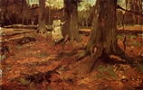 A Girl in White in the Woods A Girl in White in the Woods