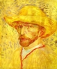 Self Portrait with a Straw Hat Self Portrait with a Straw Hat