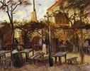 Terrace of the Cafè 'La Guinguuette' Terrace of the Cafè 'La Guinguuette'