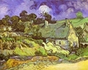 Cottages with Thatched Roofs. Auvers-sur-Oise