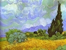 Wheatfield with Cypresses Wheatfield with Cypresses