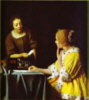 Lady with her maidservant