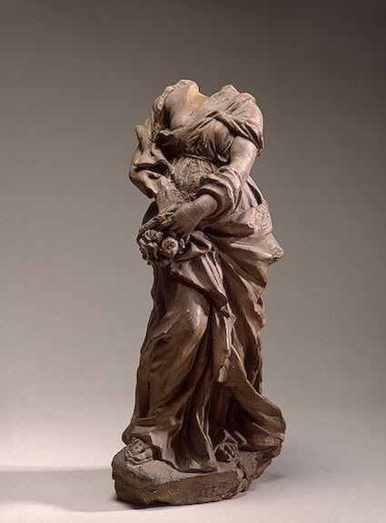 Generosity generosity alessandro algardi art history baroque sculpture terracotta woman