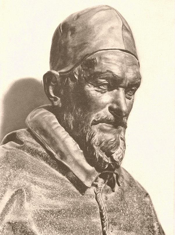 bust of pope innocent I alessandro algardi Bust of Pope Innocent X art history baroque sculpture marble man
